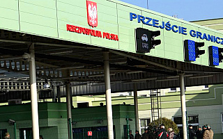 Kolejki na polsko-rosyjskim przejściu granicznym w Bezledach